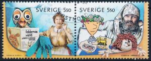 Sverige AFA 2486-2487 Stemplet