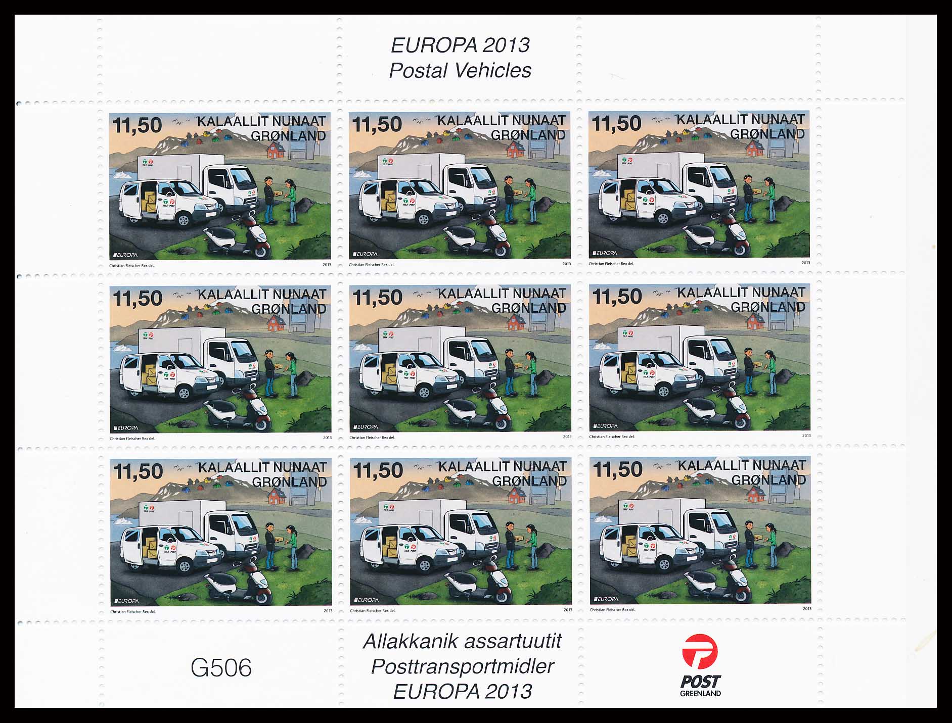 Grønland Småark AFA 24 Postfrisk