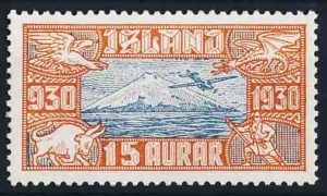 Island AFA 142 Postfrisk