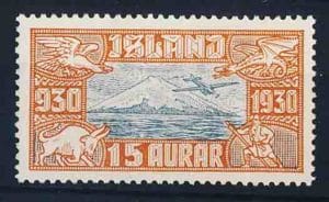 Island AFA 142 Ubrugt