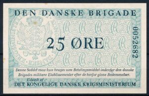 Danmark 25 Øre Den Danske Brigade Kvalitet 0