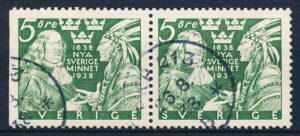 Sverige AFA 250Cv+250B Stemplet