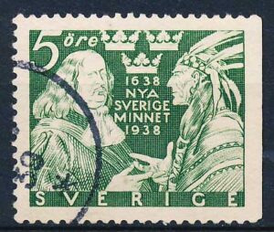 Sverige AFA 250Ch Stemplet
