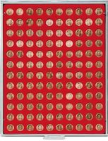 Møntbakker med runde fordybninger