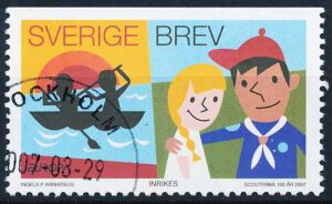 Sverige AFA 2510Co Stemplet