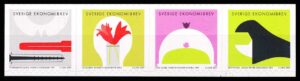 Sverige AFA 2511-2514 4-Stribe Postfrisk