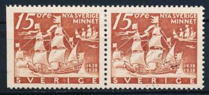 Sverige AFA 251Cv+251B Postfrisk