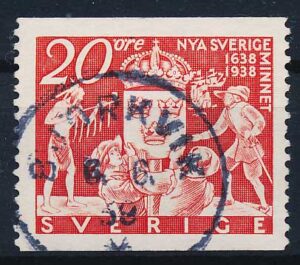 Sverige AFA 252 Stemplet