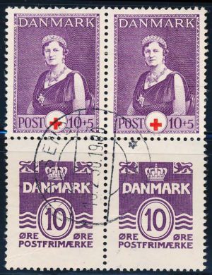 Danmark AFA 252+266 Stemplet