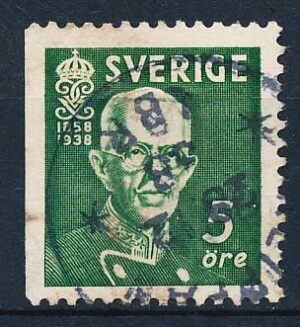 Sverige AFA 255Cv Stemplet