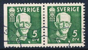 Sverige AFA 255Cv+255B Stemplet