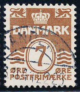 Danmark AFA 255 Stemplet