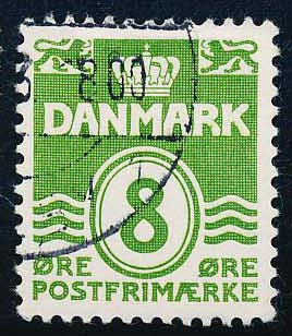 Danmark AFA 256 Stemplet