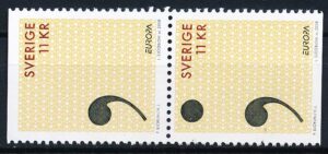 Sverige AFA 2574Co+2573Cn Postfrisk