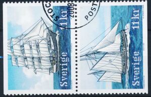 Sverige AFA 2578Co+2580Cn Stemplet