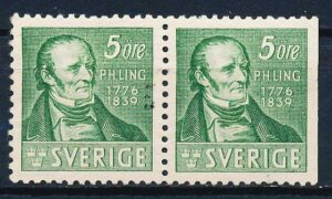 Sverige AFA 258B+228Ch Postfrisk