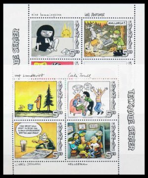 Sverige AFA 2590-2597 2x4-Blok Postfrisk