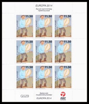 Grønland Småark AFA 25 Postfrisk