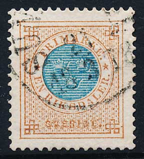 Sverige AFA 026B Stemplet