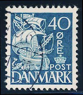 Danmark AFA 260 Stemplet
