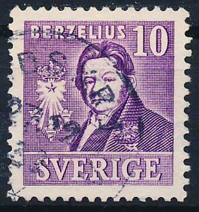 Sverige AFA 260B Stemplet