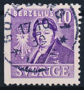 Sverige AFA 260Cv Stemplet