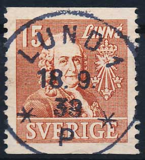 Sverige AFA 261 Stemplet