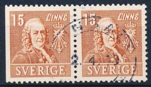 Sverige AFA 261Cv+261B Stemplet