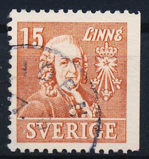 Sverige AFA 261Ch Stemplet
