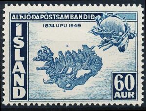 Island AFA 262 Postfrisk