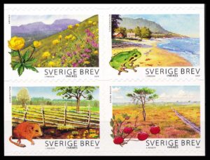 Sverige AFA 2645-2648 4-Blok Postfrisk