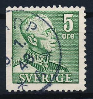 Sverige AFA 264Cv Stemplet