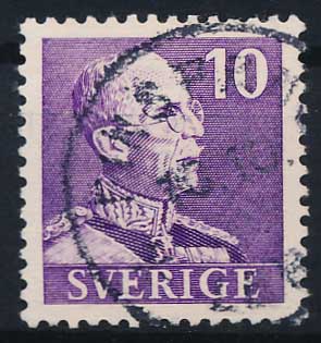 Sverige AFA 265B Stemplet