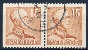 Sverige AFA 266Cv+266Ch Stemplet