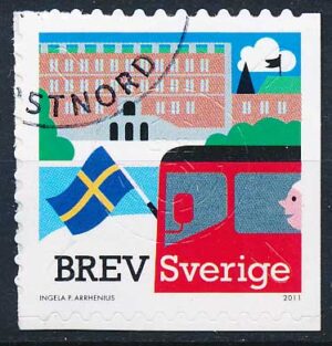 Sverige AFA 2744Ch Stemplet