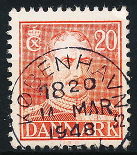 Danmark AFA 276 Stemplet