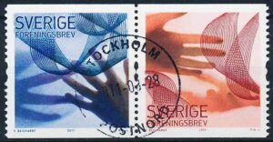 Sverige AFA 2766+2767 Stemplet