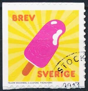 Sverige AFA 2773Cv Stemplet