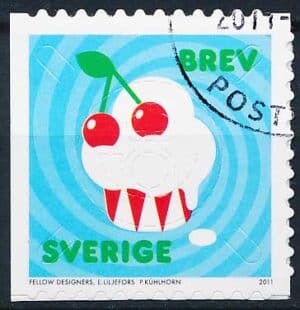 Sverige AFA 2775Cv Stemplet