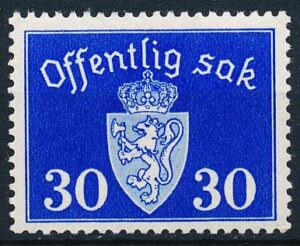 Norge Tjenestemærker AFA 028 Postfrisk