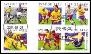 Sverige AFA 2328-2333 Sammentryk Stemplet