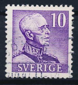 Sverige AFA 281B Stemplet