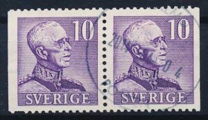 Sverige AFA 281Cv+281Ch Stemplet