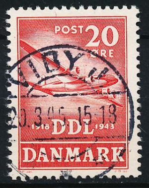 Danmark AFA 282 Stemplet