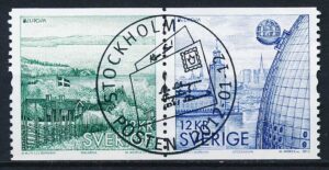 Sverige AFA 2822+2821 Stemplet