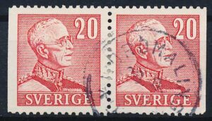 Sverige AFA 282Cv+282Ch Stemplet