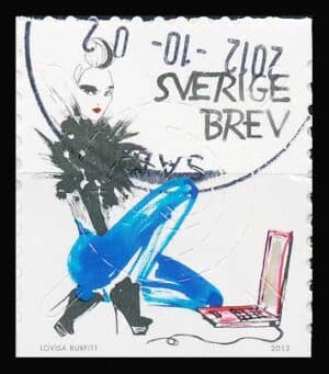 Sverige AFA 2856Cn Stemplet