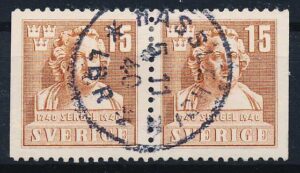 Sverige AFA 285Cv+285Ch Stemplet