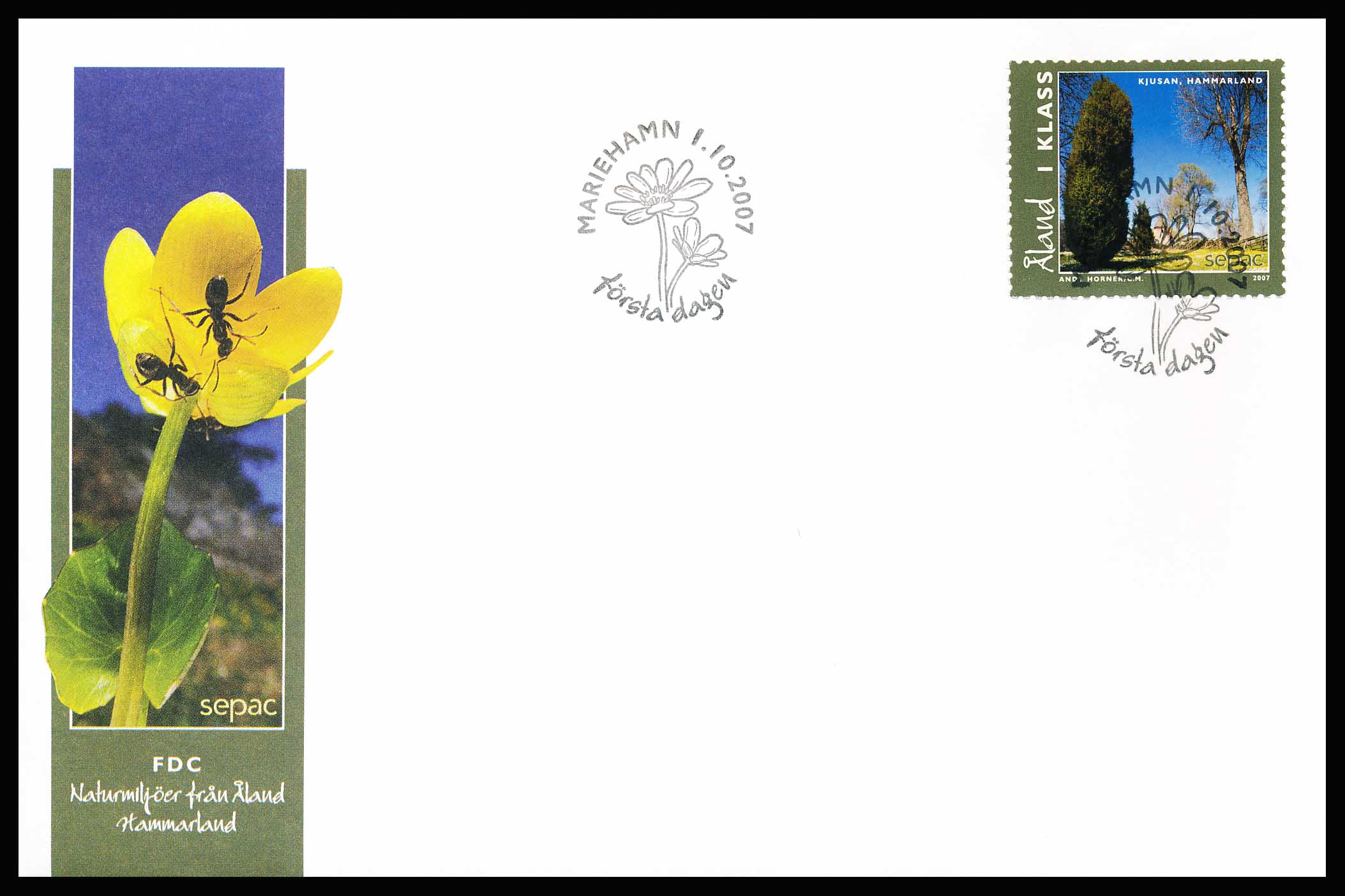 Åland FDC AFA 287