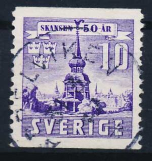 Sverige AFA 289 Stemplet